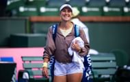 Belinda Bencic at the BNP Paribas Open 2025. (Photo: Getty)